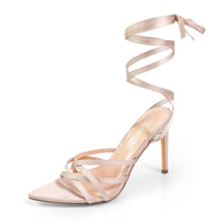 LAUCIA-74 STRAP MULE W/ HEEL