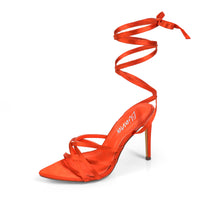 LAUCIA-74 STRAP MULE W/ HEEL