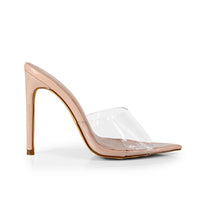 LAURENT-3 HEELED SANDAL WITH POINTY TOE