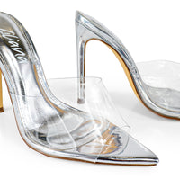 LAURENT-3 HEELED SANDAL WITH POINTY TOE