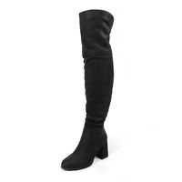 MARTELLA-1 OVER KNEE SUEDE W/ CHUNCKY HEEL