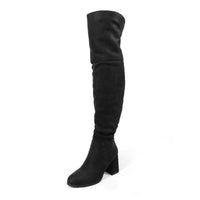 MARTELLA-1 OVER KNEE SUEDE W/ CHUNCKY HEEL