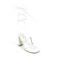 HORSEBIT ANKLE STRAP LACE UP W/BLOCK HEEL, RODEO-3