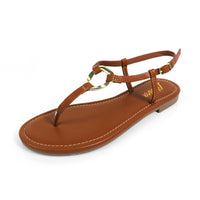 ROSITA-1 HOOP T-STRAP SANDAL