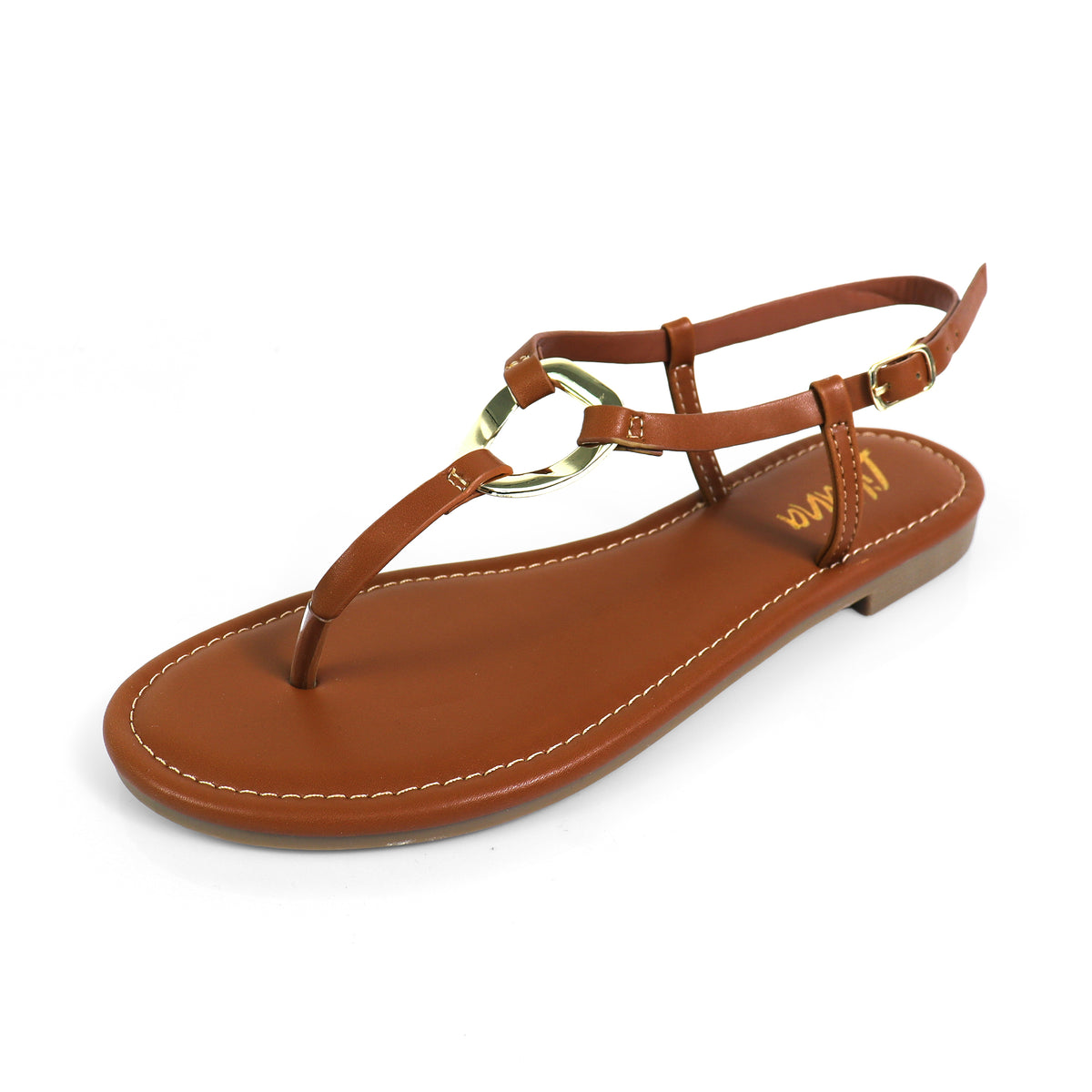 ROSITA-1 HOOP T-STRAP SANDAL