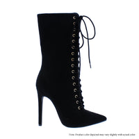 SELINA-22 POINTY TOE CALF-HIGH BOOTIES