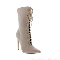 SELINA-22 POINTY TOE CALF-HIGH BOOTIES