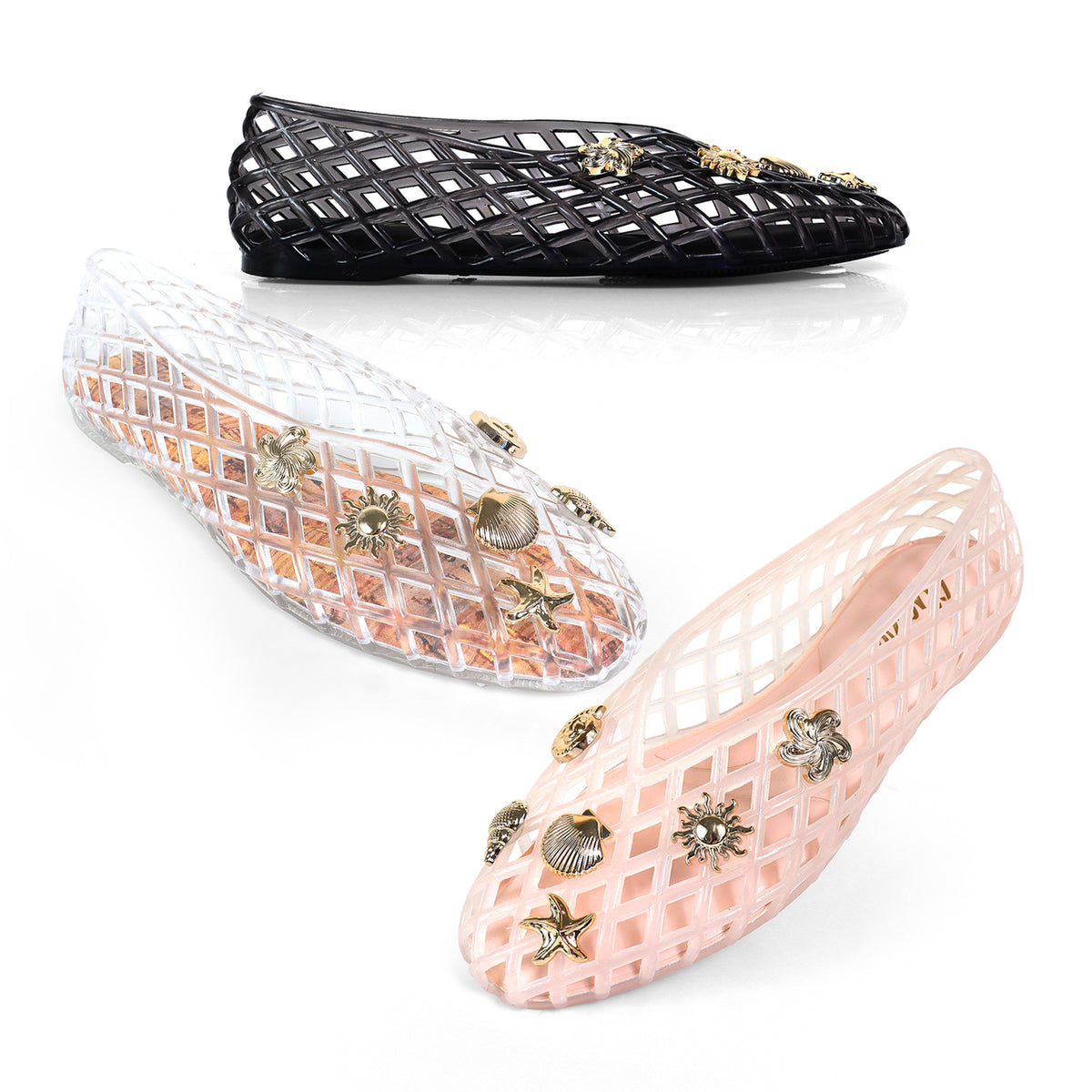 SHELL CAGED FLAT, SOPHIA-1