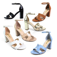 SUKI-3 ANKLE STRAP W/ HEEL