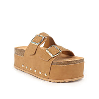 TOYA-3 DUO BUCKLE THICK PLATFORM SANDAL