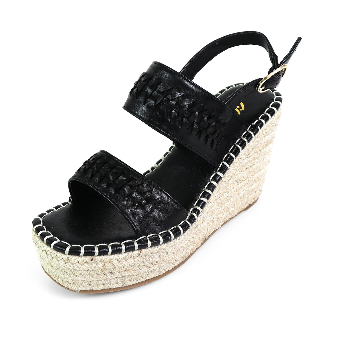 YUZU-1 DUO WOVEN ESPADRILLE FLATS